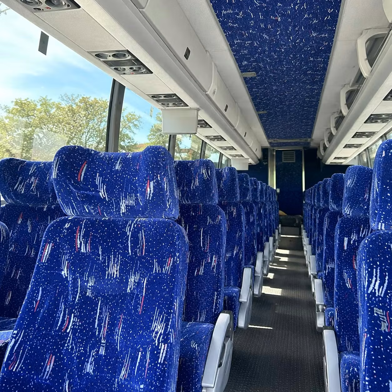 woodstock charter bus interior 3