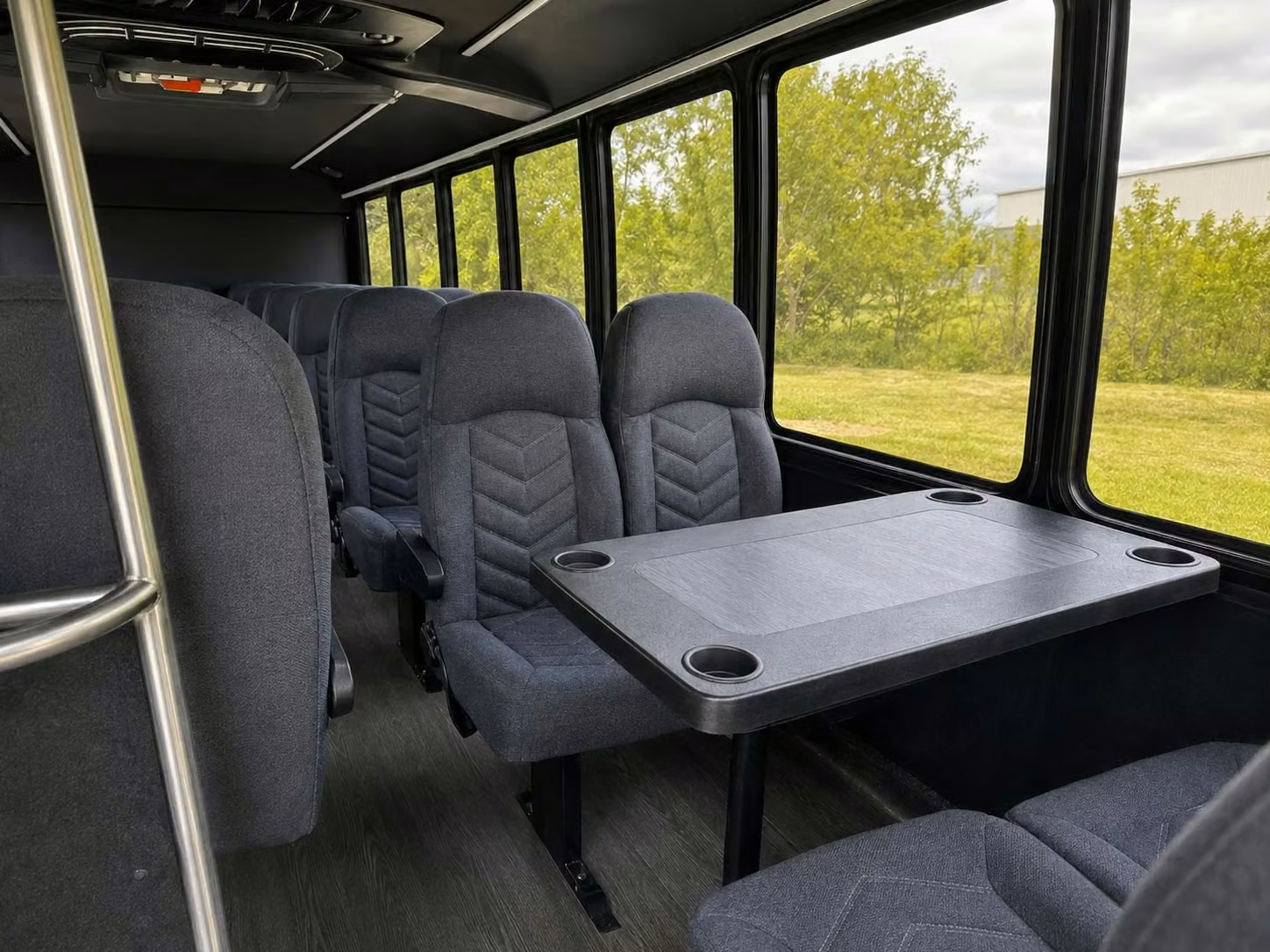 woodstock minibus interior 1