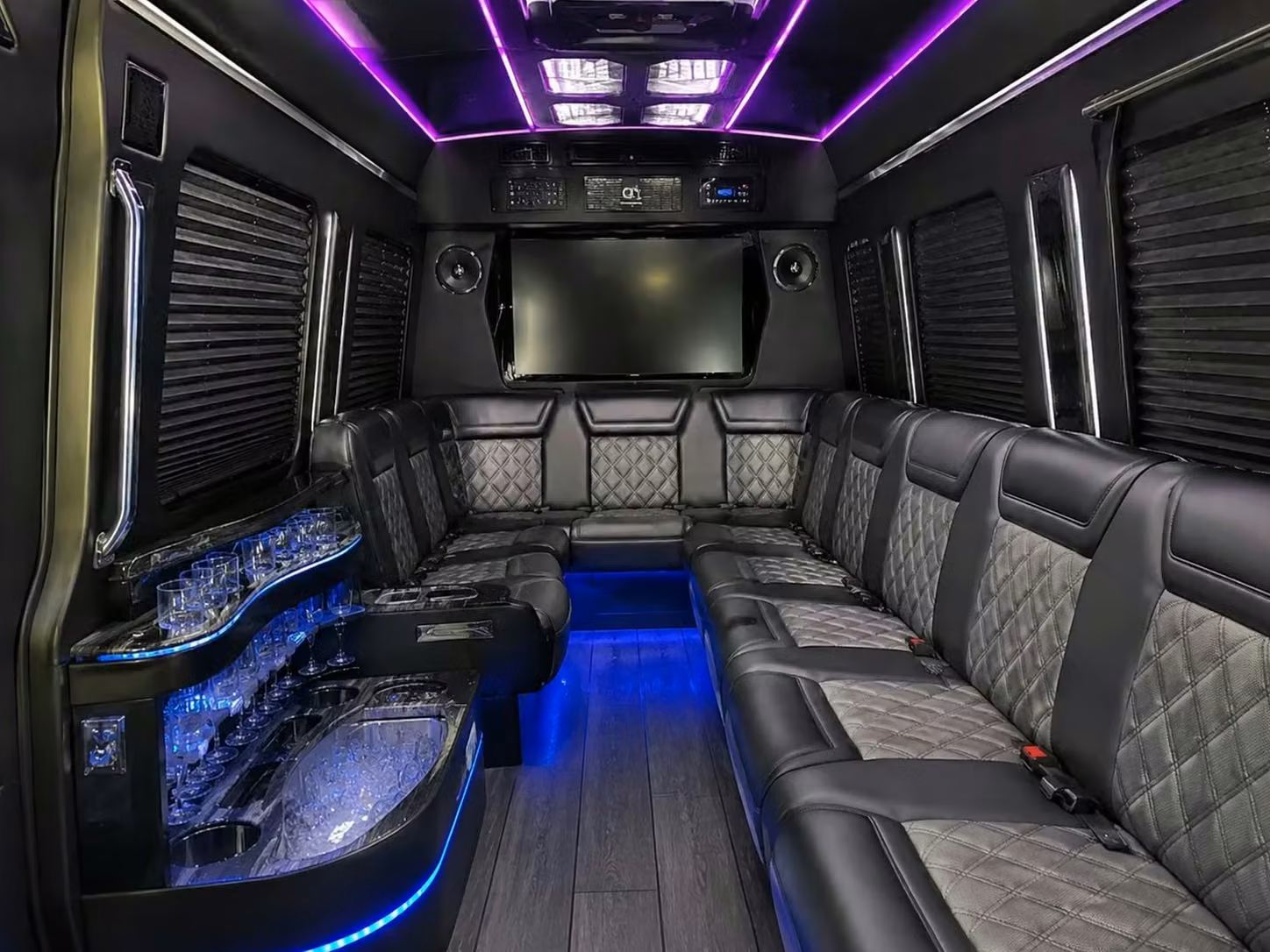 woodstock private bus rentals for bridesmaids and groomsmen